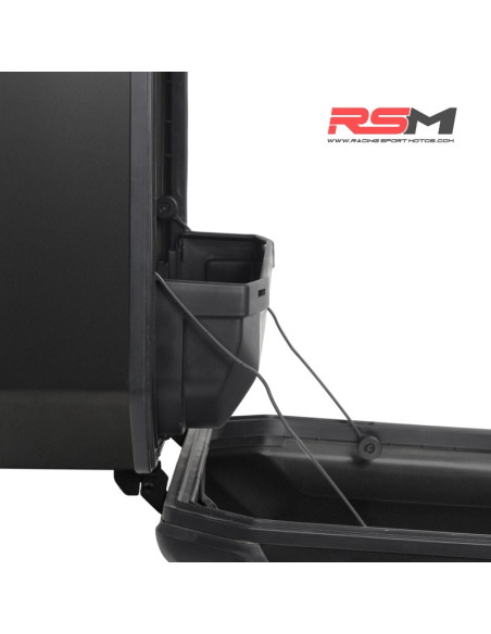 Maleta izquierda alumino SHAD Terra Black 36L