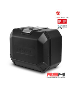 Maleta derecha aluminio SHAD Terra Black 47L