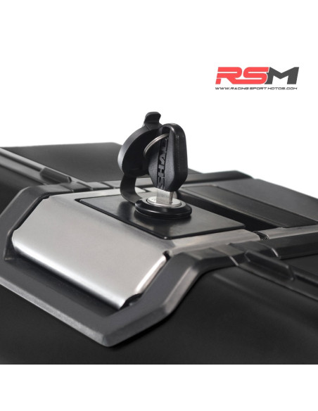 Maleta derecha aluminio SHAD Terra Black 36L