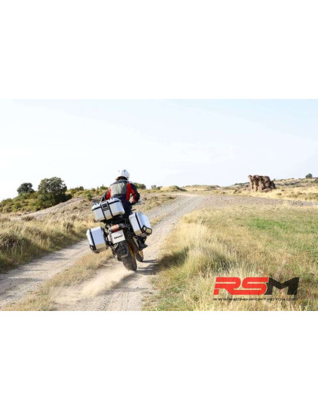 Pack maletas SHAD Terra 120L - Baúl 37L + Maleta derecha 36L + Maleta izquierda 47L