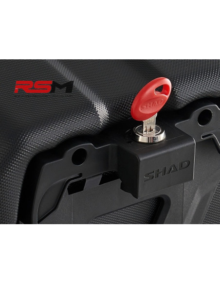 Alforjas laterales SHAD E48SR negras - 15L