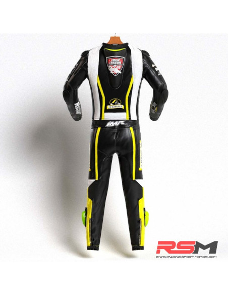 MONO XFOUR NIÑO AMARILLO FLUOR MODELO LA BARRACA X MIR RACING