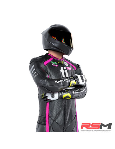 MONO XFOUR NIÑO MODELO FINETWORK ROSA FLUOR