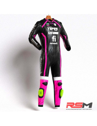 MONO XFOUR NIÑO MODELO YEPES MOTOR ROSA x MIR RACING