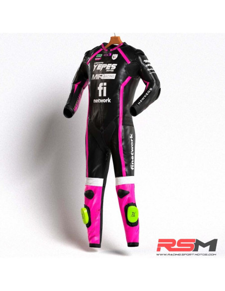 MONO XFOUR NIÑO MODELO YEPES MOTOR ROSA x MIR RACING