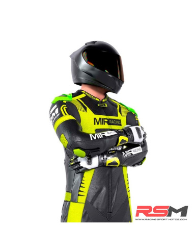 MONO XFOUR ADULTO AMARILLO FLUOR MODELO QM CLEANER X MIR RACING