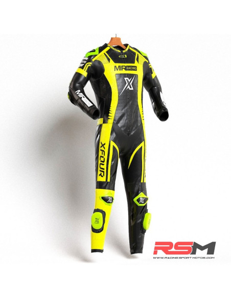 MONO XFOUR ADULTO MODELO MIR RACING AMARILLO FLUOR 2023