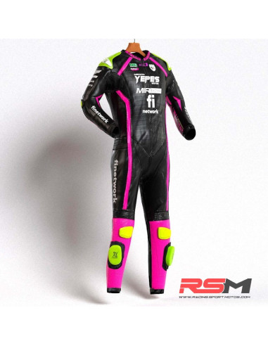 MONO XFOUR ADULTO MODELO YEPES MOTOR ROSA x MIR RACING