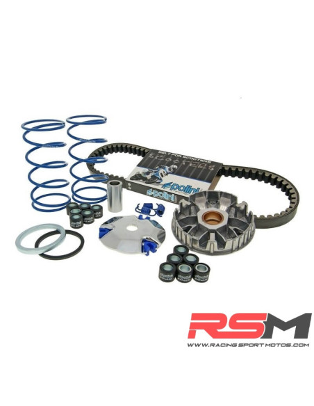 KIT VARIADOR POLINI HI-SPEED CON CORREA MINARELLI SCOOTER CARTER LARGO