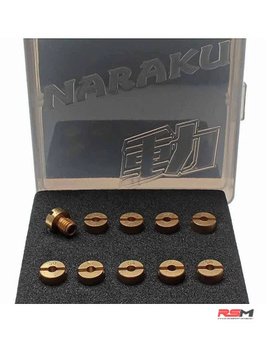 KIT CHICLES DE ALTA CARBURADOR TIPO PHVA / PHBN / VHST 6MM NARAKU