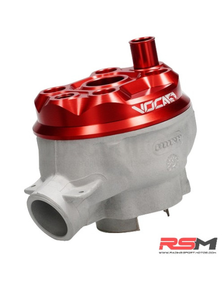 CILINDRO VOCA BESTIA 80CC MINARELLI AM6 D.50MM - CULATA ROJA