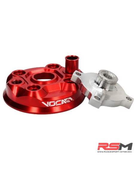 CILINDRO VOCA BESTIA 80CC MINARELLI AM6 D.50MM - CULATA ROJA