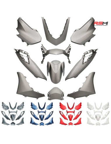 KIT CARENADOS YAMAHA NMAX 21 10 PIEZAS ALLPRO