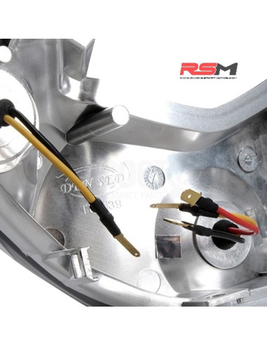 PILOTO TRASERO LED BLACKLINE YAMAHA JOG R/RR ALLPRO
