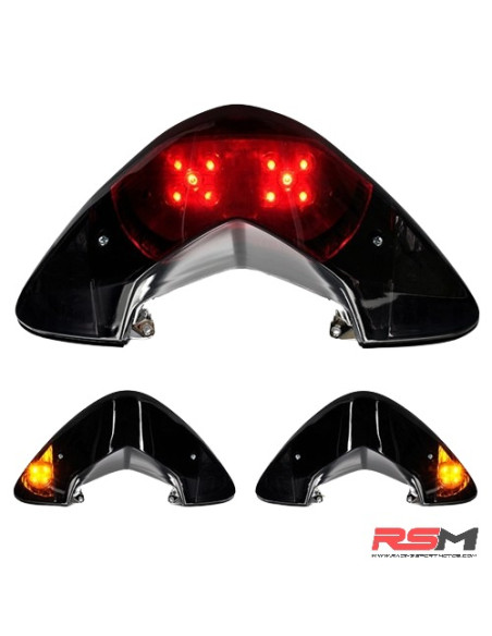 PILOTO TRASERO LED BLACKLINE YAMAHA JOG R/RR ALLPRO
