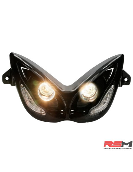 DOBLE ÓPTICA LED ANGEL EYES YAMAHA AEROX 50 13 ALLPRO