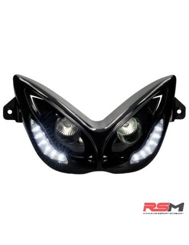 DOBLE ÓPTICA LED ANGEL EYES YAMAHA AEROX 50 13 ALLPRO
