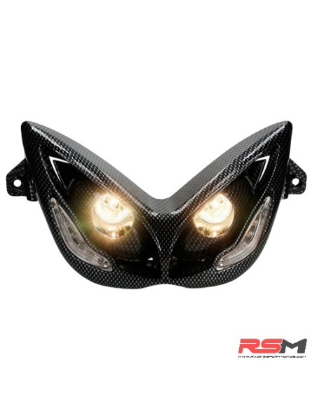 DOBLE ÓPTICA LED ANGEL EYES YAMAHA AEROX 50 13 ALLPRO
