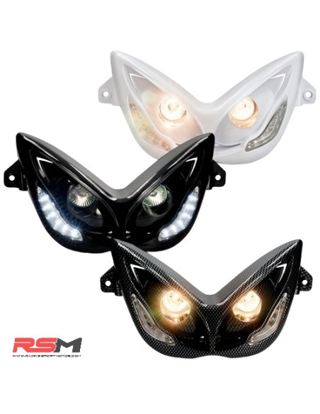 DOBLE ÓPTICA LED ANGEL EYES YAMAHA AEROX 50 13 ALLPRO